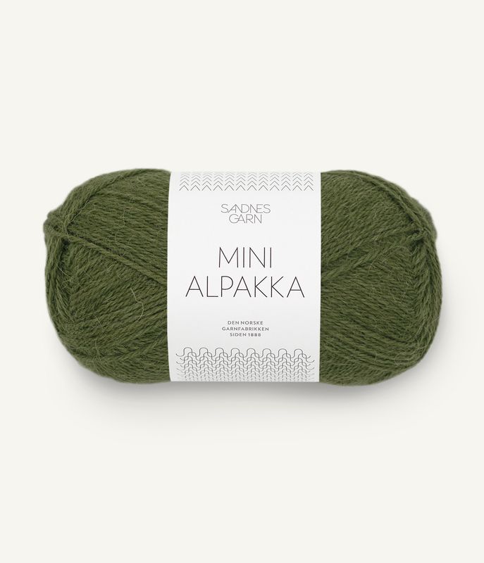 Mini Alpakka 9573 Moss Green